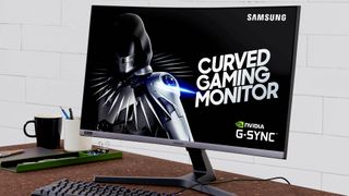 Samsung's curved gaming monitors are kind on the eyes and can easily do double-duty as your primary work display.