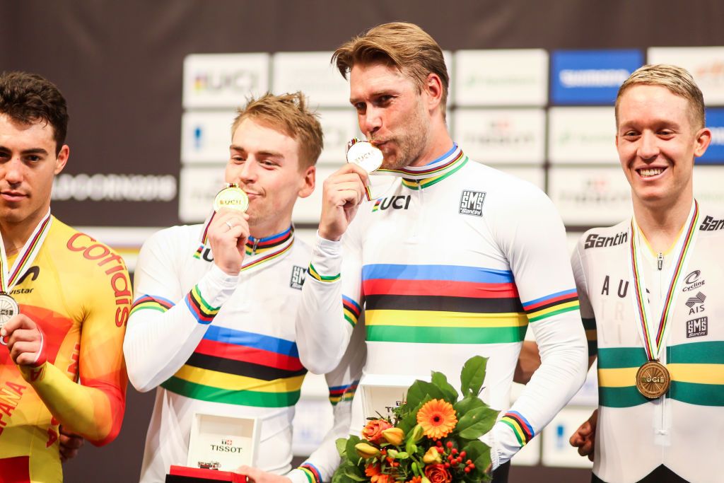 Madison World Champions Theo Reinhardt and Roger Kluge