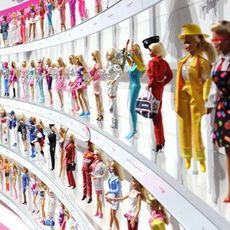 Wall of Barbies