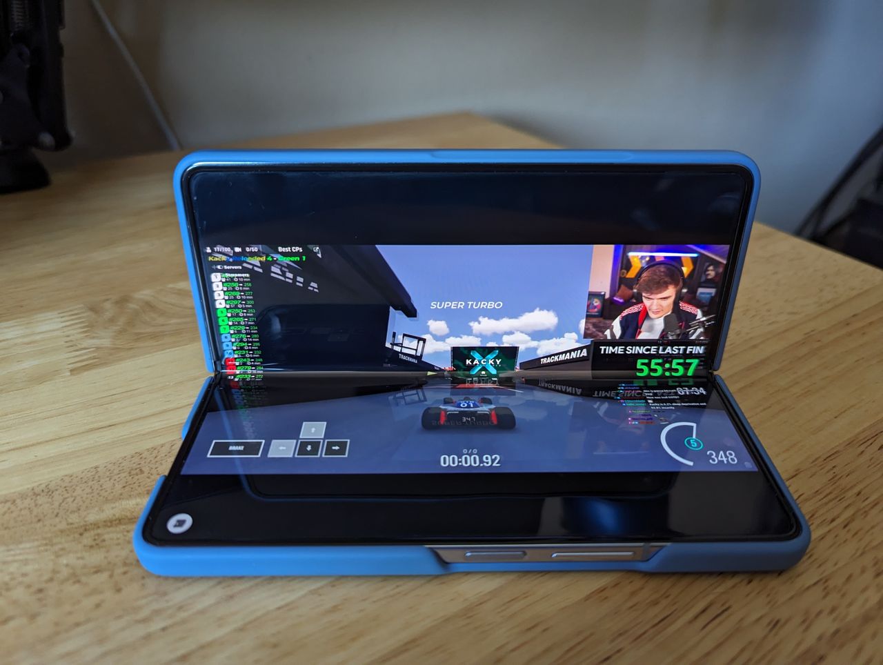 Twitch put into tabletop mode (no flex mode panel)