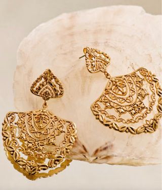 Sezane Marion Earrings in gold