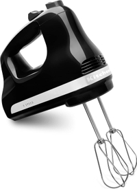 KitchenAid 5 Speed Ultra Power Hand Mixer: was $59 now $44 @ Best Buy
For those who are after a powerful hand mixer, this is a great choice. Equipped with five ‘ultra’ speeds, it can quickly handle tough ingredients such as nuts, and whip up delicate meringues. In addition, it’s super easy to use and you can quickly remove accessories with a single button press.
Price check: $44 @ Amazon