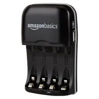 Amazon Basics Rechargeable AA & AAA Battery Charger