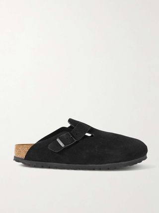 Boston Suede Clogs