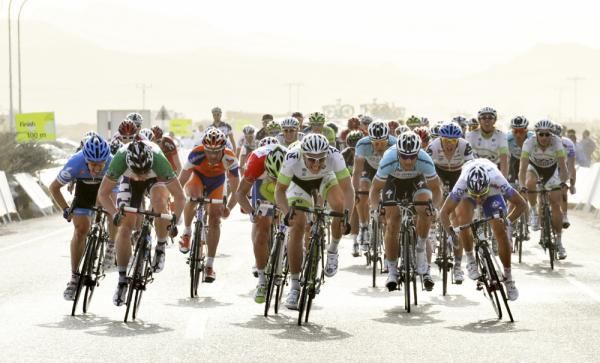 Marcel Kittel (Project 1t4i) sprints his rivals to the line