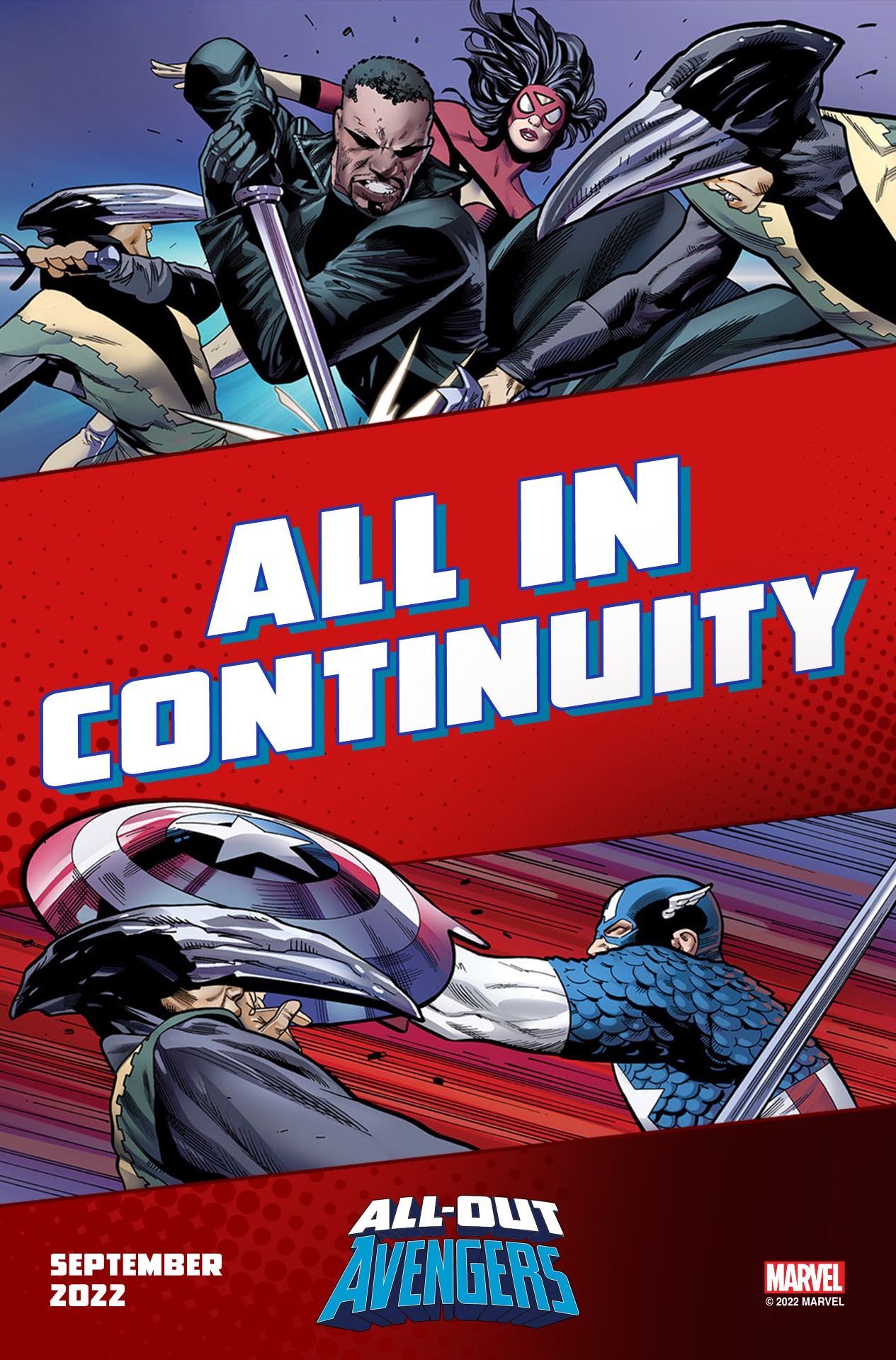 All-Out Avengers promo art