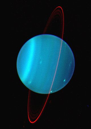 Uranus Rings Tilted