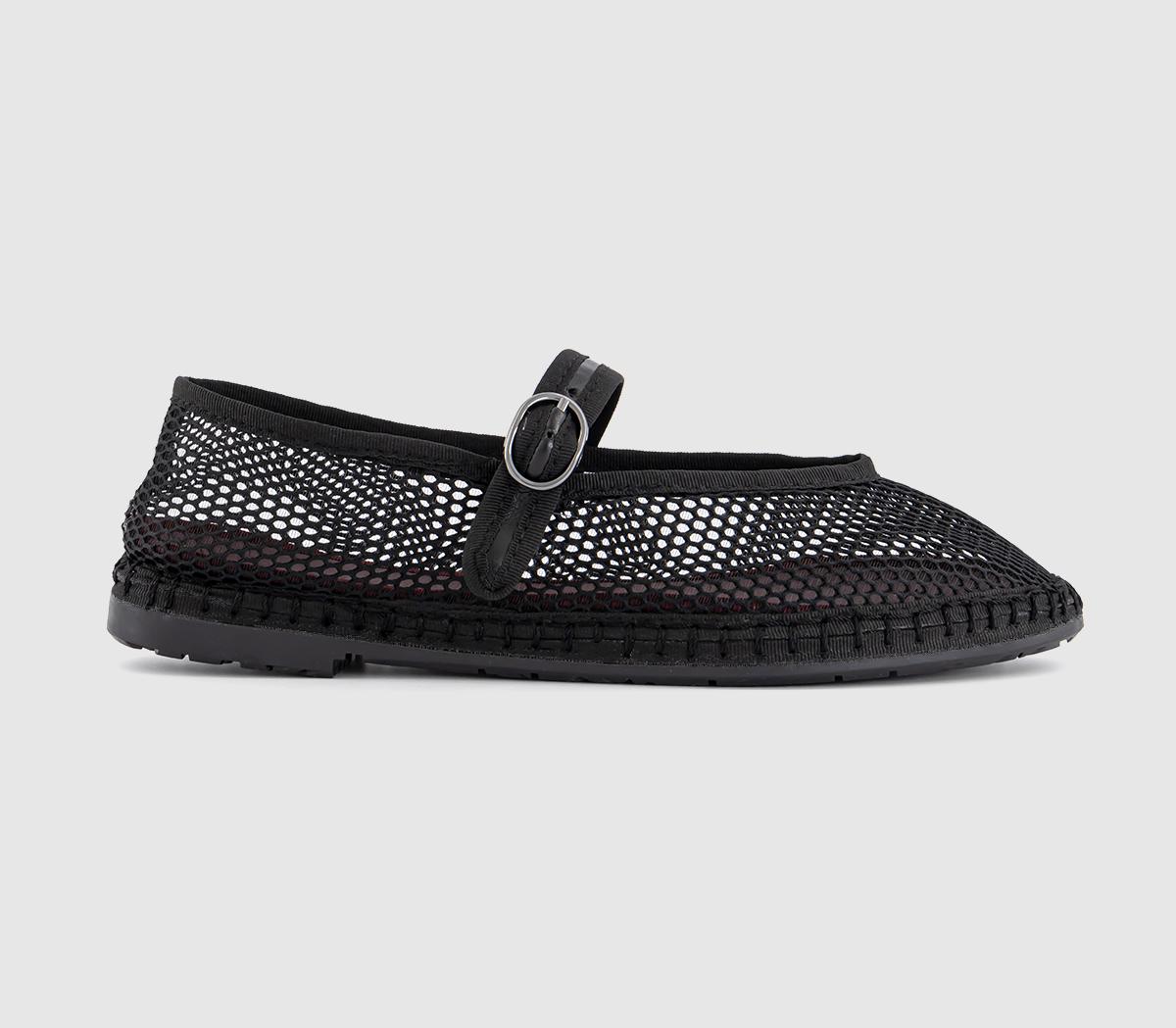 Isbella Mesh Mary Jane Shoes