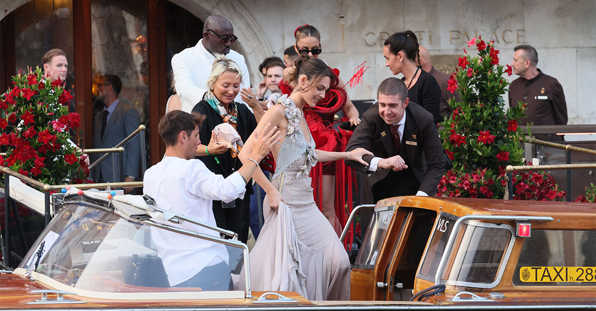 Vittoria Ceretti Wore Three Archival Wedding Guest Looks In Venice