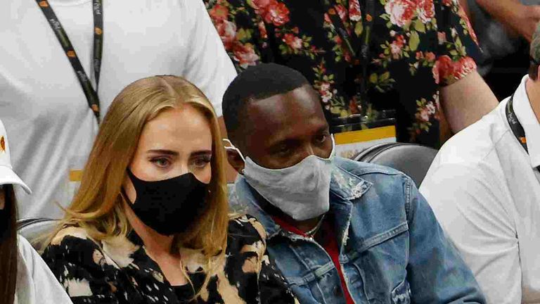 Adele and boyfriend Rich Paul