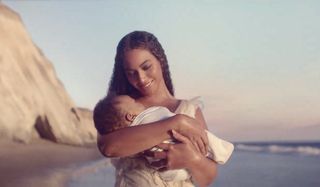 Beyonce and baby in Black is King