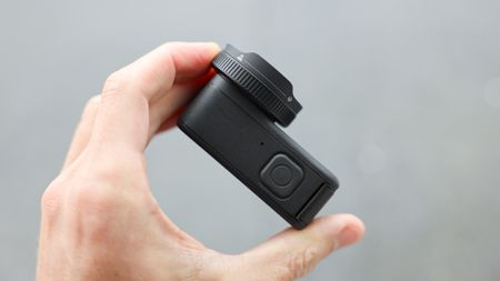 GoPro HERO13 Black action camera held in a hand