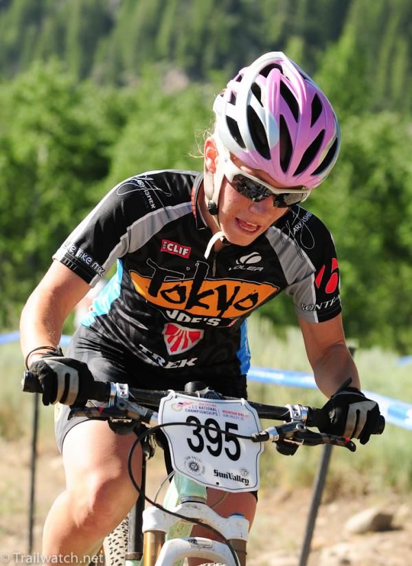 Jill Behlen with a comfortable lead over Kaila Hart