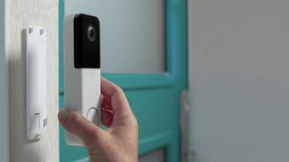Wyze Video Doorbell Pro removed from plate