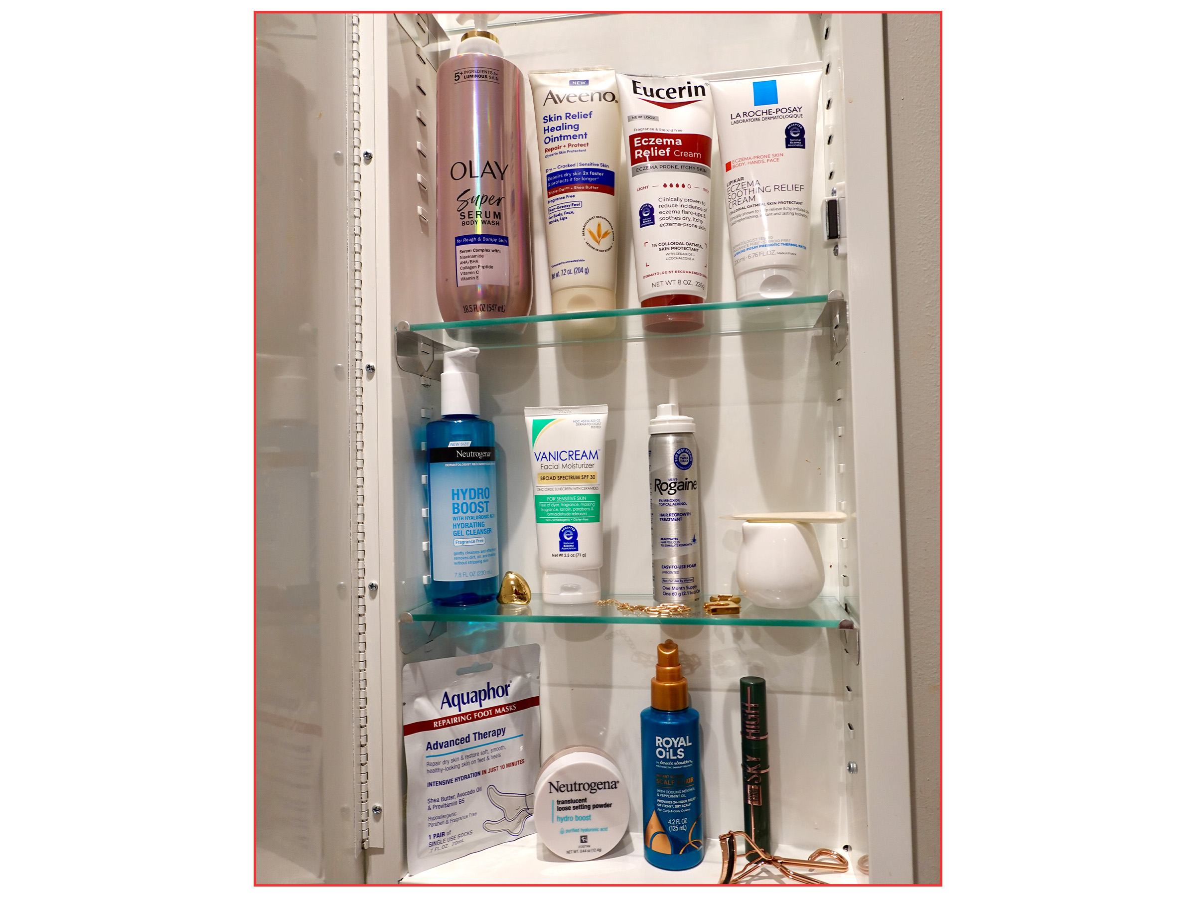 Caroline Robinson's drugstore beauty line up