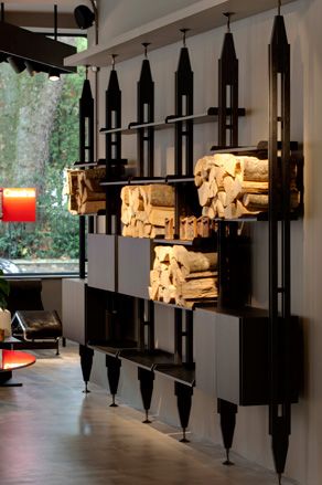 The perfect backdrop for Cassina's extensive portfolio of designs