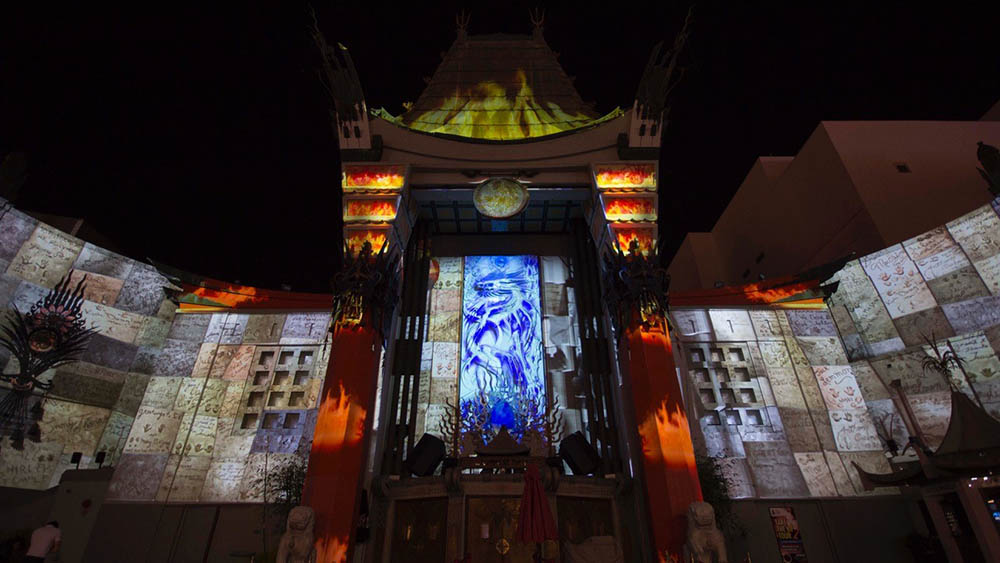 Christie 360 Experiential Studios Develops Projection Mapping for TCL Chinese Theatre