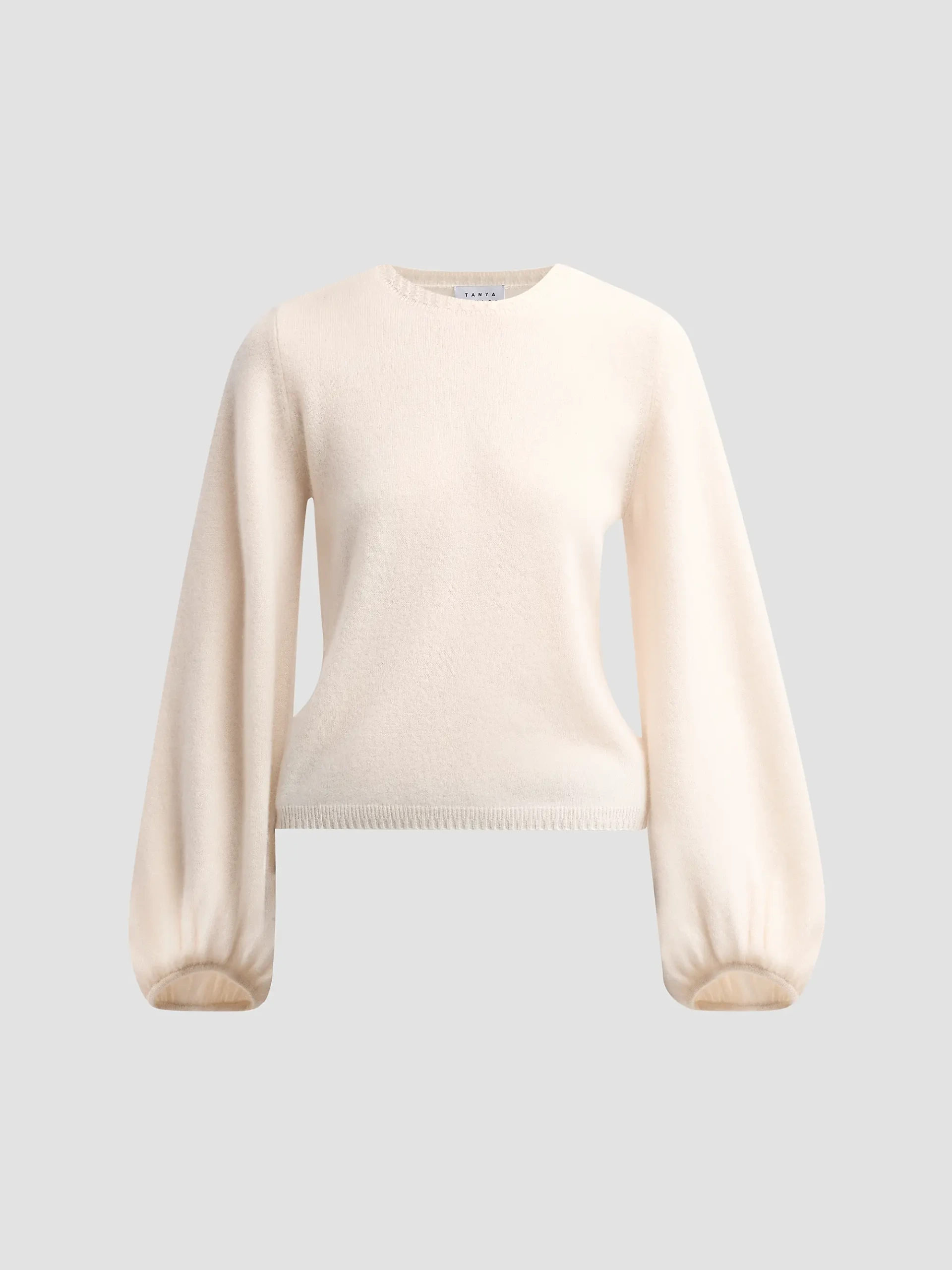 Marina Cashmere Crewneck Sweater