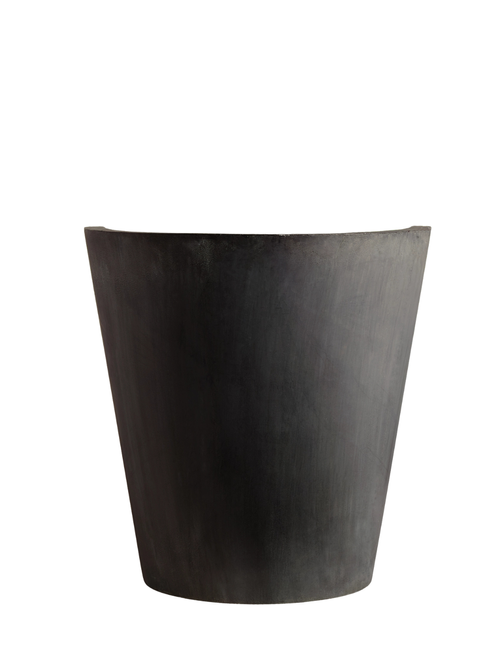 Estate Zinc Round Planter