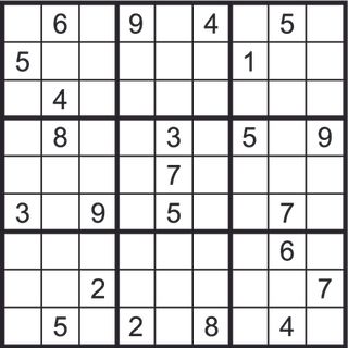 Sudoku puzzle