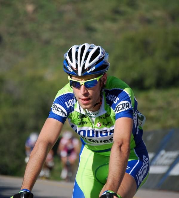 Vincenzo Nibali (Liquigas) finishes the stage