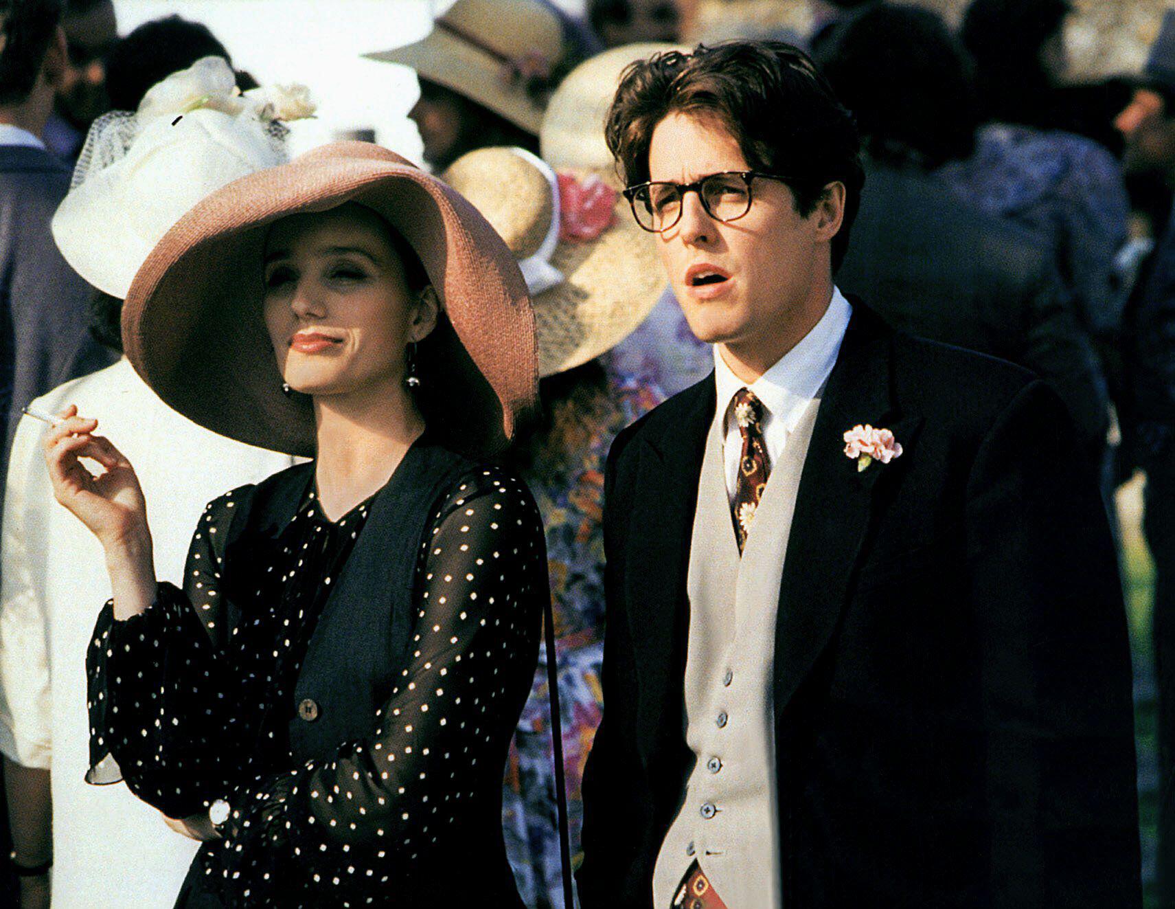 Hugh Grant in Four Weddings and a Funeral