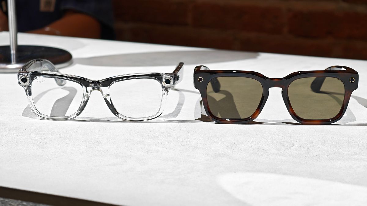 Comparing Ray-Ban Meta (transparent) with Meta Fury smart glasses