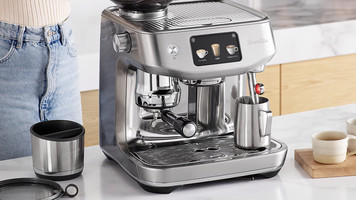 Breville’s new all-in-one espresso machine grinds, froths, brews hot and cold – and has a price tag that’ll roast your wallet