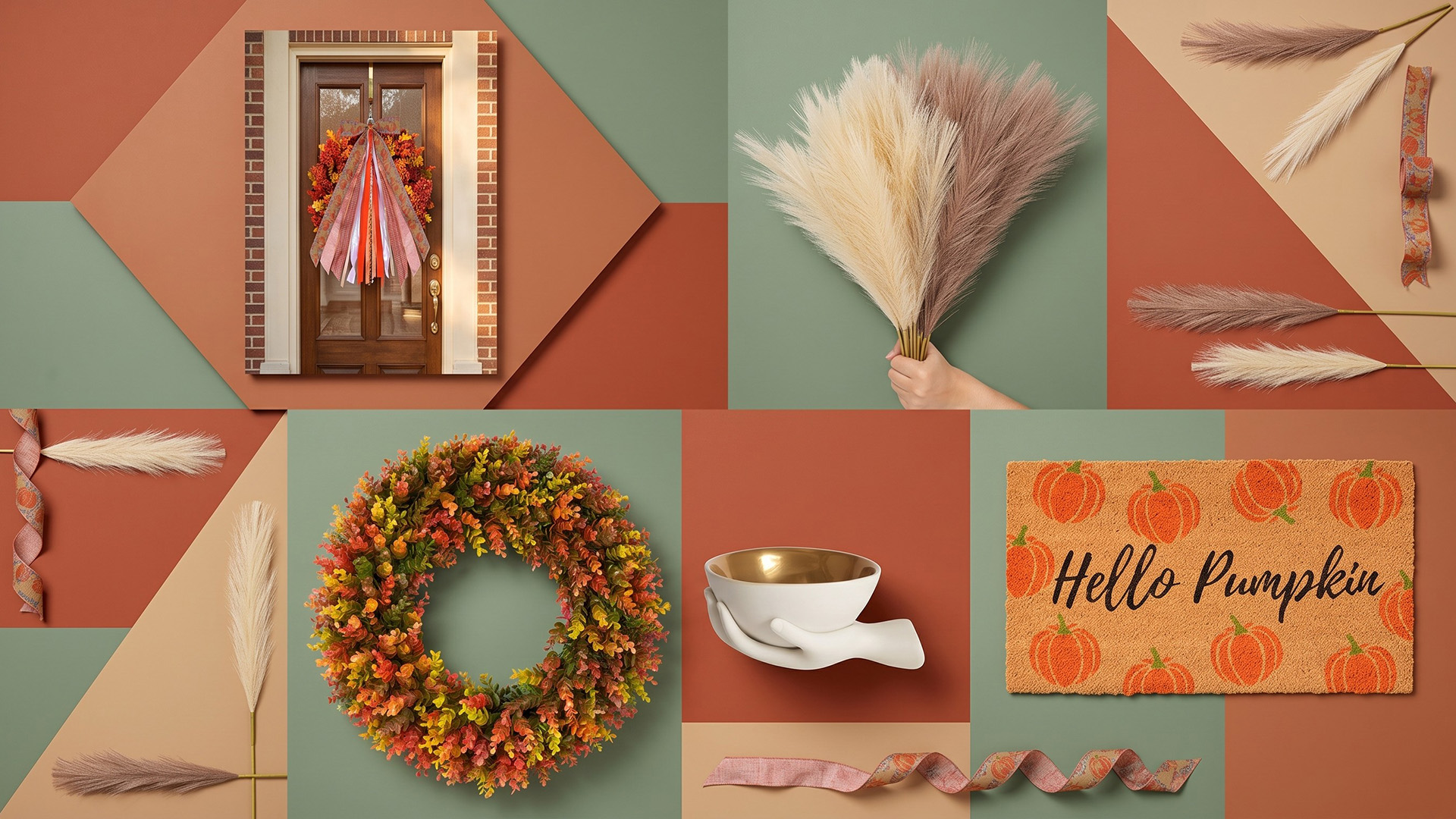 A selection of fall decor finds