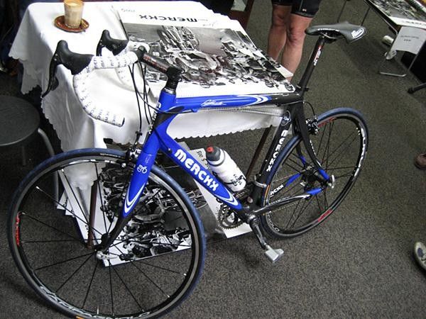 After the fit, the bike is ready for action
