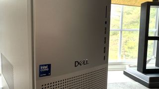 Dell Tower Plus desktop's logo