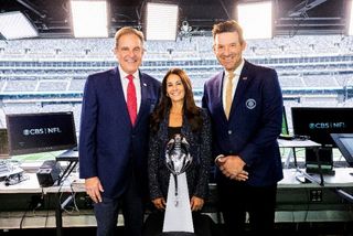 Jim Nantz, Tracy Wolfson and Tony Romo will call the Super Bowl for CBS