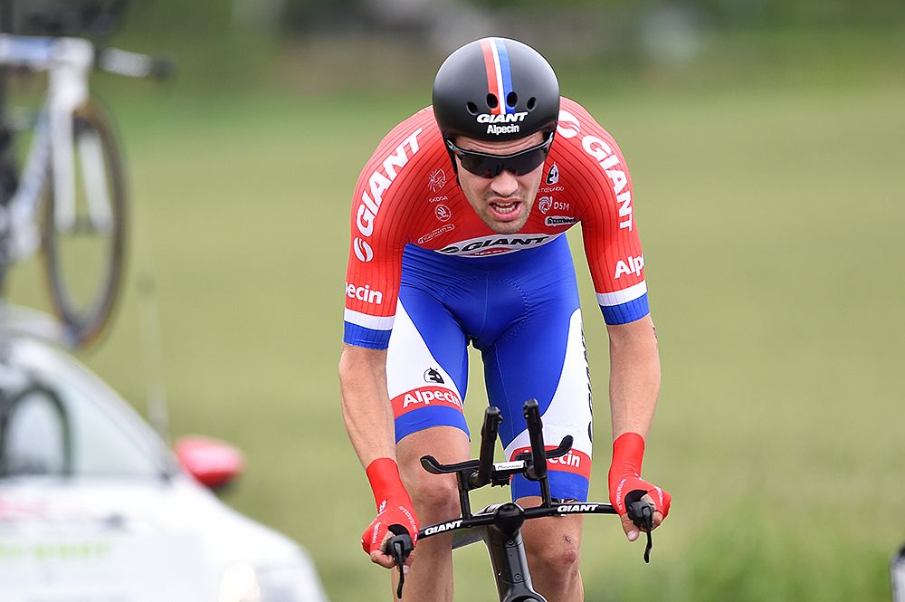 Tom Dumoulin (Giant-Alpecin) wins the final stage of the Tour de Suisse
