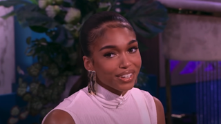 Lori Harvey as a guest on The Real Talk Show