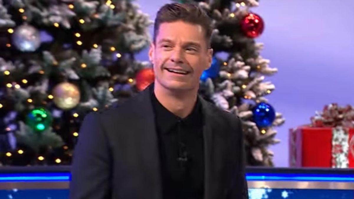 Ryan Seacrest hosts Wheel of Fortune in December 2024.