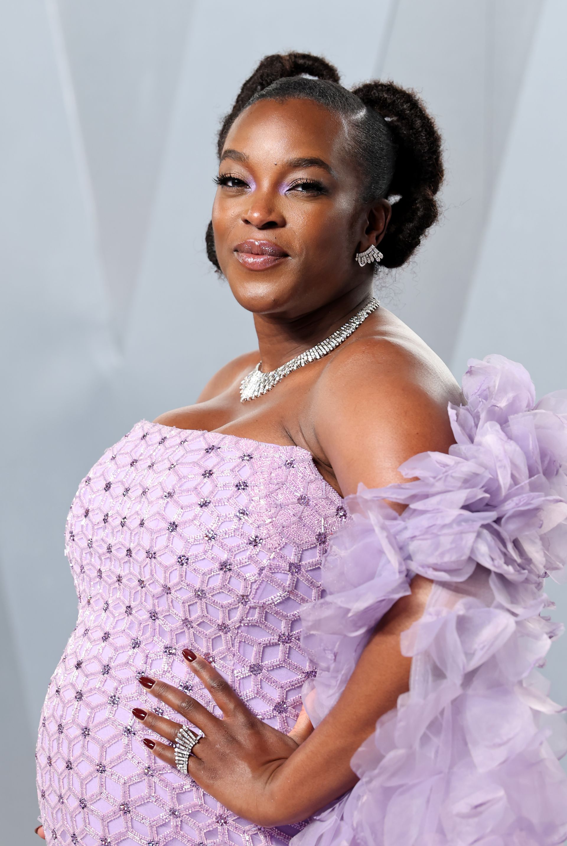 Wunmi Mosaku attends the 2026 "Vanity Fair" Oscar Party