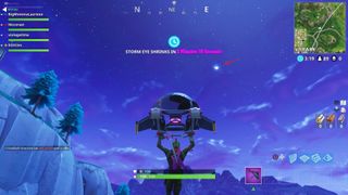 The Fortnite comet in smaller times.