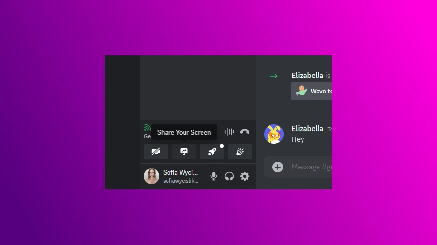 How to share your screen on Discord