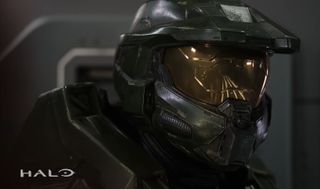 Halo TV Series - Master Chief in helmet and armor