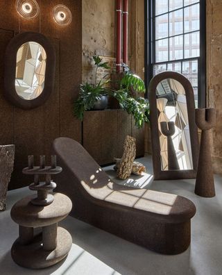 Cork furniture by Tom Dixon