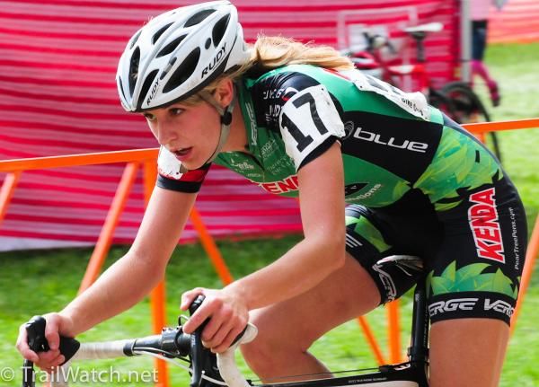 U-23 Champion Ashley James (Kenda) putting in two great performances this weekend