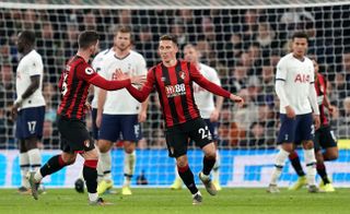 Harry Wilson's two late goals were not enough to earn Bournemouth a point