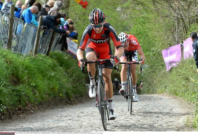 Taylor Phinney (BMC) showed his class in the Tour of Flanders breakaway
