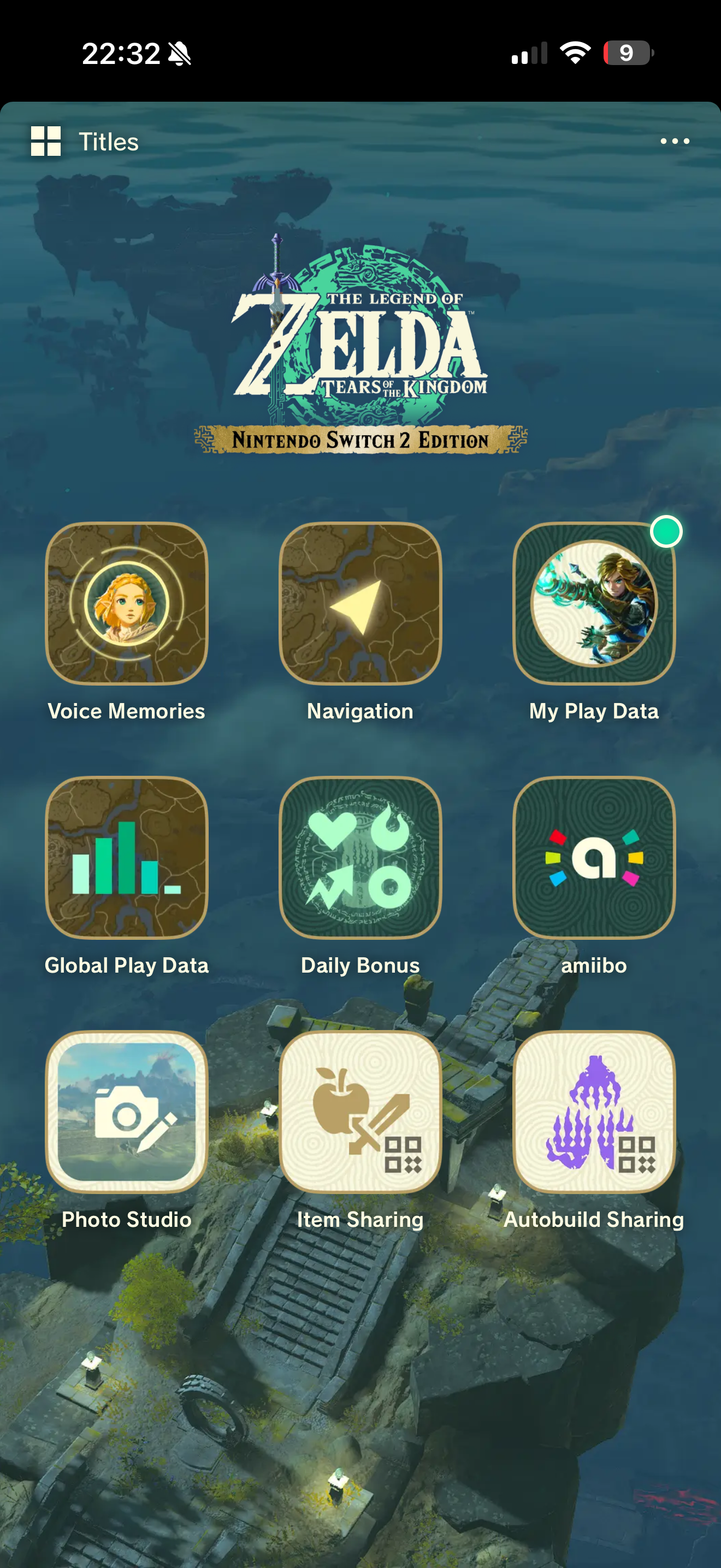 Nintendo Switch 2 Zelda Tears of the Kingdom Zelda Notes app iOS