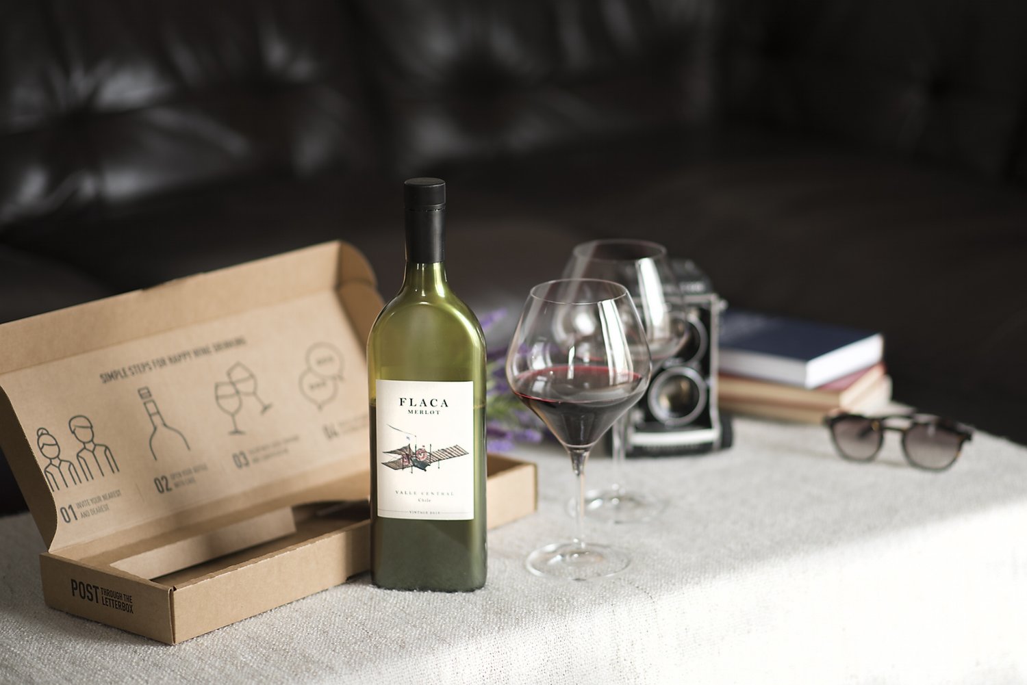 There's now a flat-pack wine bottle can squeeze through your letterbox