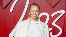 Pamela Anderson just wore no makeup while on the red carpet for a perfect natural appearance as she attended the Fashion Awards