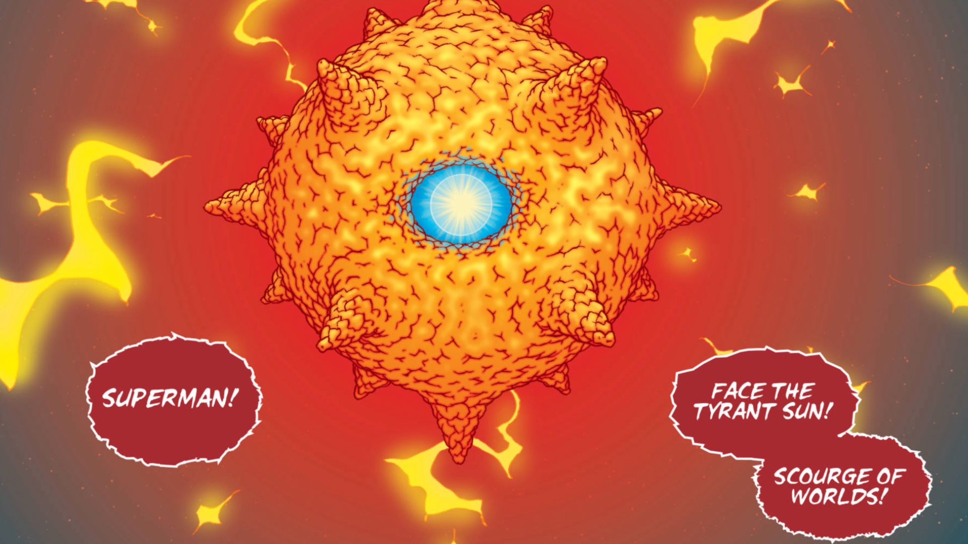 Solaris, the Tyrant Sun in comics
