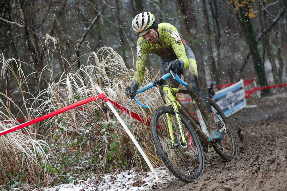 Kerry Werner in the mud at North Carolina Grand Prix