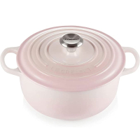 Le Creuset Signature Cast Iron Casserole in Shell pink: £215