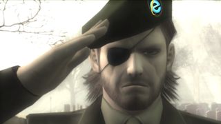 Snake salutes IE